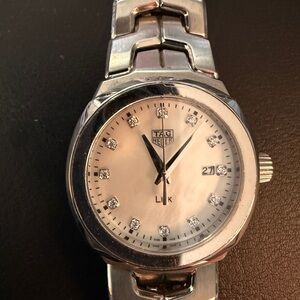 TAG Heuer Women’s Link Watch w/ Diamond Accents – Swiss Made